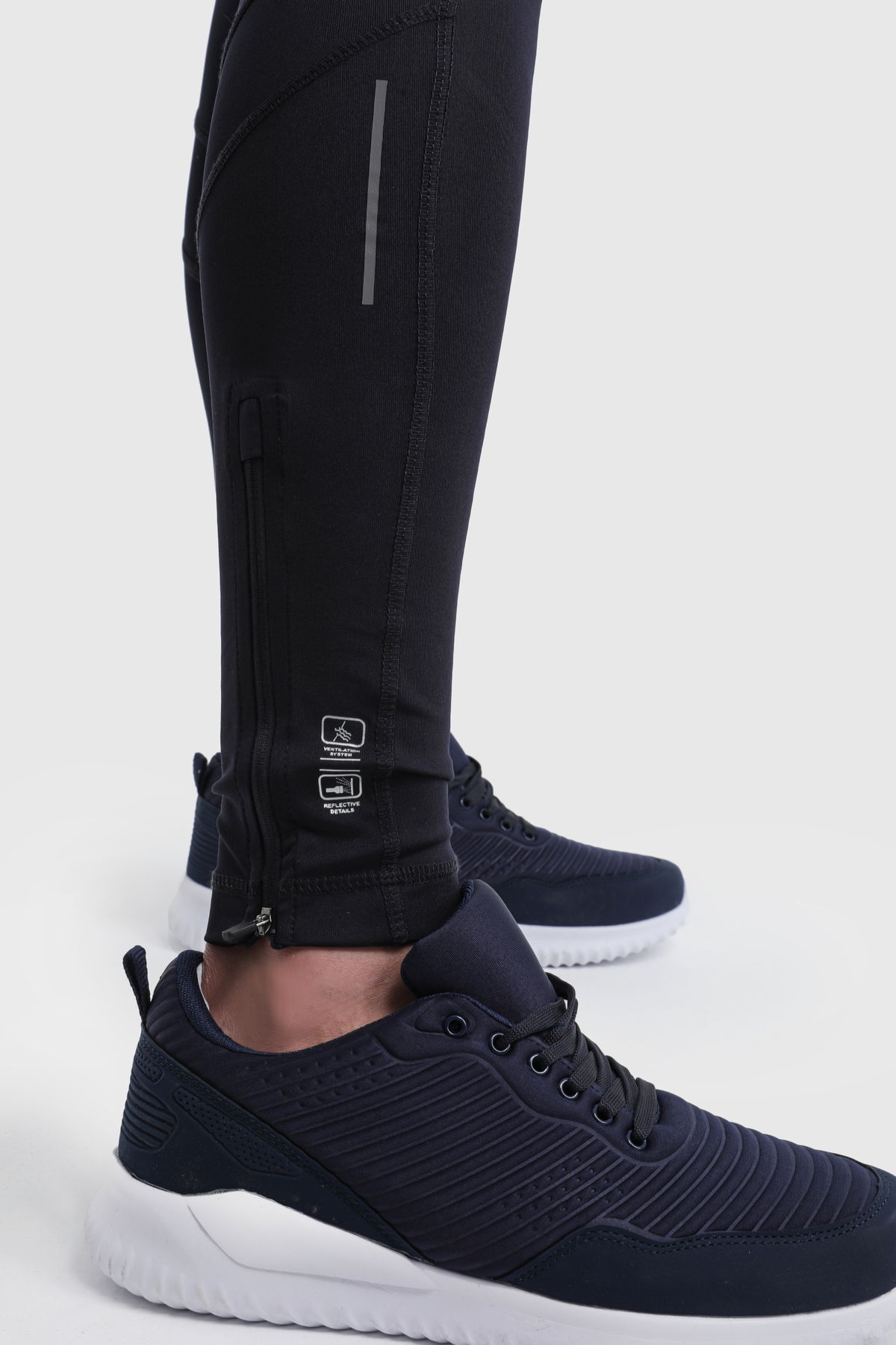 22012 - Navy - Men's Sport Leggings